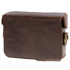 Leather Camera Case Bag for Sony HX50 (Coffee)