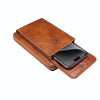 Elephant Pattern Multifunctional Cross Bag Phone Case(Brown)