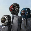 K28H 1.32 Inch Heart Rate/Blood Pressure/Blood Oxygen Monitoring Watch, Color: Silver Gray