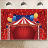 150 x 100cm Circus Clown Show Party Photography Background Cloth Decorative Scenes(MDN11760)