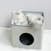 Folding Cat Nest Bed - Soft, Reversible & Washable