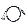 Pcsensor USB to TTL Level Serial Cable Short Circuit Proof With Indicator Light(Black)