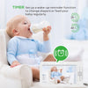 SM70 7" 720P Video Baby Monitor with 2-Way Audio & Temperature Alerts - AU Plug
