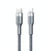 REMAX RC-009i 1m 2.22A USB-C / Type-C to 8 Pin 20W PD Fast Charging Data Cable(Silver)