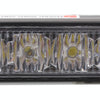 2 PCS  6 inch 6 LED 2 x 18W Car Flash Warning Light Red + Blue Change White Waterproof Emergency Light, DC 12V