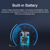 LX1 Motorcycle Half Helmet Waterproof Wireless 5.3 Bluetooth Headset, Version: English(Classic Green)