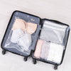 10pcs Shoe Storage Bag Dustproof Transparent Travel Carrying Bag, Specification: Large 32x42cm