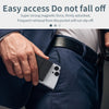 3 in 1 Cellphone Magnetic Wireless Charger Card Holder Phone Bracket(Black)