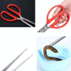 Rice Eel Clip Lobster Tongs Rice Eel Clip Crab Loach Pliers Fish Control Garbage Clip, Size:52cm, Style:Straight