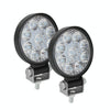 D0035 6.3W 10-30V DC 6000K 3 inch 9 LEDs Circle Offroad Truck Car Driving Light Spotlight Work Light Fog Light