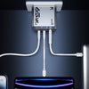 WK WP-U156 Pioneer Series 65W USB+Dual USB-C/Type-C GaN Charger(Silver)