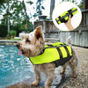 Inflatable Dog Life Jacket, Medium (52-70cm Chest), Fluorescent Green