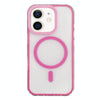 For iPhone 11 Frosted MagSafe PC Phone Case(Rose Red)