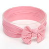 Cute Bowknot Infant Baby Girl Hairband Headwear Headbands(Pink#23)
