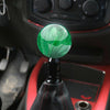 Car Modified Marble Star Gear Head Shifter Cover with Adapter (Green)