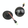 2pcs For Land Rover Range Rover L322 2002-2012 Car Dynamic LED Fender Side Light (Transparent Black)