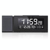 TS-P30 Multifunctional Night Light Alarm Digital Clock with FM Radio & Temperature / Humidity Display & IR Sensor Function(Black)
