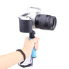 LED Flash Light Holder Sponge Steadicam Handheld Monopod with Gimbal for SLR Camera(Orange)