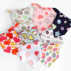 Pet Triangle Bib, Cartoon Print, Absorbent, Durable (Style 10)