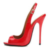 Women Sexy Fashion High Heels, Size:48(Red)