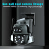 4MP Dual Lens Zoom WiFi Security Camera | Colour Night Vision | Outdoor IP67