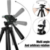 Portable Aluminum DSLR Camera Live Tripod Photography Retractable Landing Bracket, Specification: 150cm Tripod+Clip+Bag