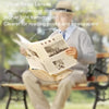 300 Degrees With Lighter Shape Clip Belt Case Anti-Blue Light Rimless Folding Presbyopia Glasses