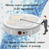 30cm Remote Control Speed Electric Turntable Sample Display Stand, Specification:EU Plug(White)