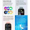 Blood Oxygen / Sleep / Heart Rate Health Monitoring Smart Watch Square Sports Watch(Silver Gray)