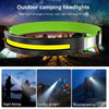 Portable Outdoor Camping Strong Light Rechargeable Warning Headlamp, Model: LED Induction