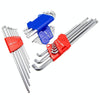 7pcs/set HSD HSS-7 Long Version Short-Side Ball-End Hexagon Wrench Set Tools
