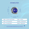 SCC2558 Sterling Silver S925 Temperature Sensitive Discoloration Blue Moon Bead Bracelet Accessories