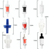 20x Aquarium Air Pump Check Valves, 10mm, White, Non-Return