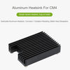 WAVESHARE Aluminum Heatsink for Raspberry Pi CM4, with Antenna Notch (Black)