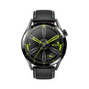Ochstin 5HK3 Plus 1.36 inch Round Screen Bluetooth Smart Watch, Strap:Leather(Black)