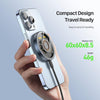 DUZZONA W13 15W Transparent MagSafe Magnetic Suction Wireless Charger
