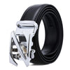 Dandali Casual Men Automatic Buckle Belt Business Soft Leather Pants Band, Length (cm): 115cm(ZD-10)