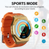 WS-18 1.43 inch IP67 Sport Smart Watch, Support Bluetooth Call / Sleep / Blood Oxygen / Heart Rate / Blood Pressure Health Monitor(Gold+Black)