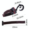 Stroller Paste Hook Car Rear Hook(Paste Hook Rose Red)