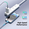 DUZZONA A7 2.4A USB to 8 Pin Charging Data Cable, Length:2m