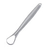 Oral Cleaning Stainless Steel Tongue Scraper, Specification:14.6  2.4 cm