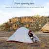 Naturehike NH15T002-T1 Ultralight Tent Outdoor Camping Rainproof Tent, Colour:20D Silicone Light Gray, Style:2 People