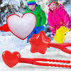 3 PCS Children Winter Outdoor Snowball Clip Toy Parent-Child Snowball Fight Mold, Style: Large Love