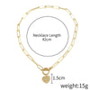 Angel Eyes Pendant Layered Necklace, Model: N2106-20 Love Eyes