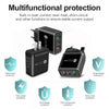 45W PD25W + 2 x QC3.0 USB Multi Port Charger with USB to 8 Pin Cable, US Plug(White)