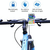 360 Degree Rotatable Aluminum Alloy Phone Bracket for Bicycle, Suitable for 50-100mm Device(Red)