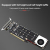 PCI-E X16 to M.2 M-key NVME X4 SSD RAID Array Expansion Adapter Support 2242/2260/2280/22110(PH44Plus)