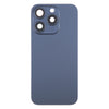 iPhone 15 Pro Max Back Cover with Lens Cover, MagSafe, Blue