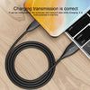 IVON CA87 USB to 8 Pin TPE Fast Charge Data Cable, Cable Length: 1m(White)