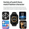 Q28 Pro 1.8 inch Screen Smart Watch, 64Mb+128Mb, Support Heart Rate Monitoring / Bluetooth Calling / Blood Oxygen Monitoring(Black)
